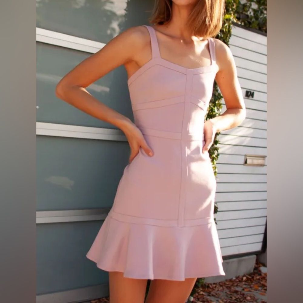 Sugarlips Blush Pink Mini Dress